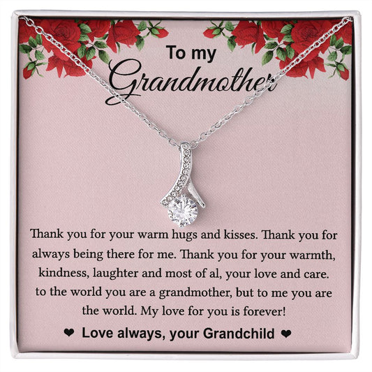 To My Grandmother from Grandchild - Alluring Beauty Necklace