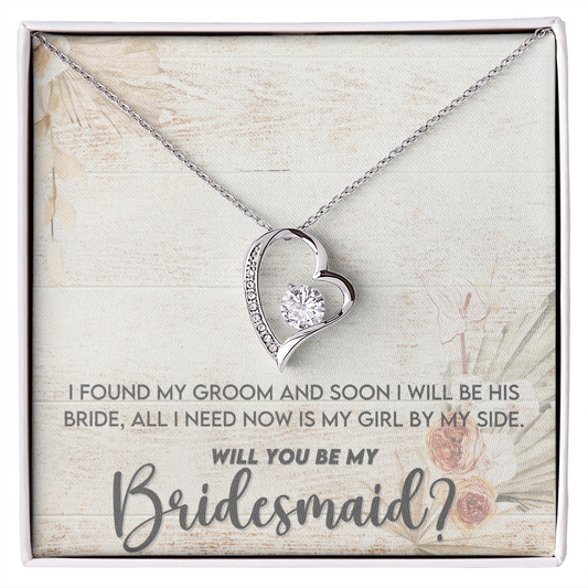 Will You My Bridesmaid? - Forever Love Necklace