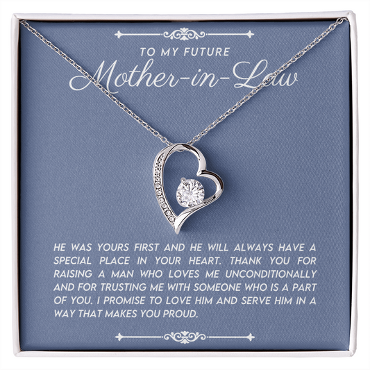 To My Future Mother In Law - Forever Love Necklace